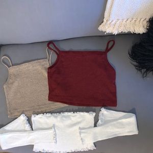 Knitted Crop Tops
